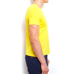 Basic T-Shirt + Pocket // Yellow (L)
