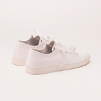 Atom Shoe // White Plain Leather (Euro: 40)
