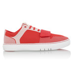 Cesario Lo Woven Sneaker // Red + White (US: 8.5)
