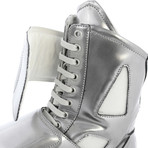 Gizzo High-Top Sneaker Boot // Silver (US: 9)