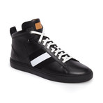 Hedern Ink Plain High Top Sneakers // Black (US: 7)