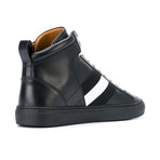 Hedern Ink Plain High Top Sneakers // Black (US: 8)
