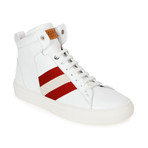 Hedern Ink Plain High Top Sneakers // White (US: 8.5)