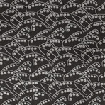Ermenegildo Zegna // Silk Patterned Tie // Black
