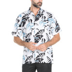 Pocket Front Hawaiian Shirt // Blue (M)