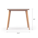 Blythe 31.5" Square Dining Table