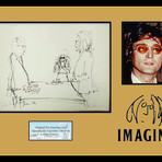 Signed "Bag One" Lithograph // John Lennon