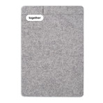 Sleeve + Pencil // iPad 9.7" // Light Grey (iPad 9.7”)