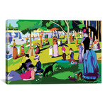 Sunday Afternoon On The Island Of La Grande Jatte By Georges (26"W x 18"H x 0.75"D)