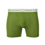 SHEATH 4.0 Men's Dual Pouch Boxer Brief // Green (S)