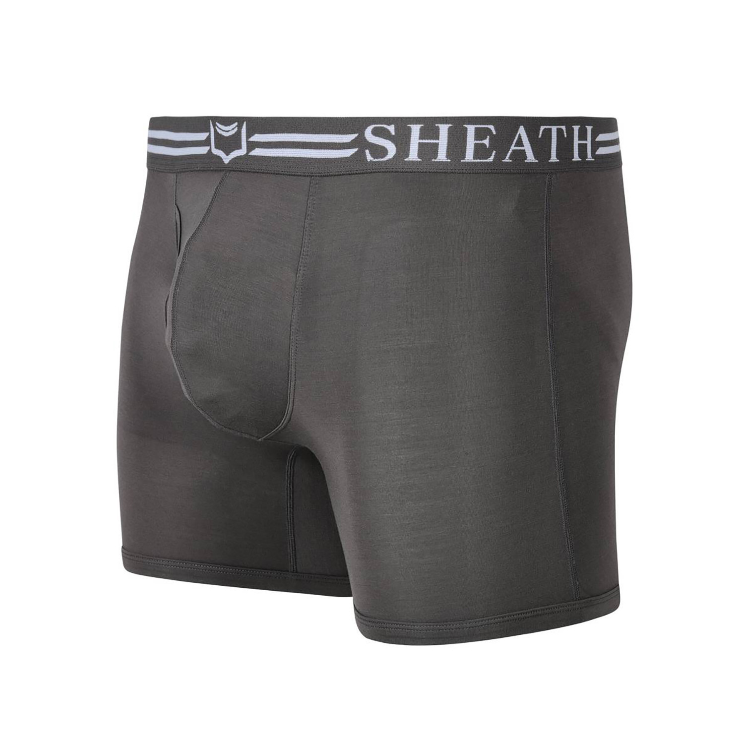 SHEATH 4.0 Men's Dual Pouch Boxer Brief // Gray (L) - Sheath Underwear -  Touch of Modern