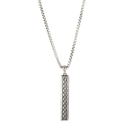 Sterling Stealth Necklace // Silver