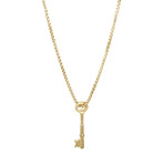 Key Necklace // Gold