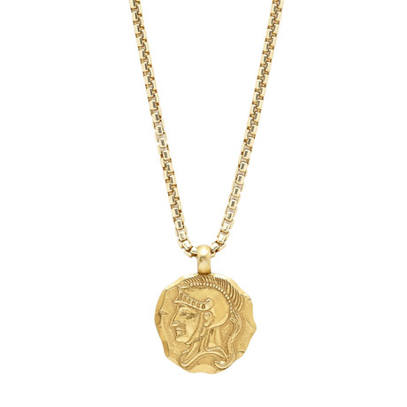 Spartan Necklace // Gold