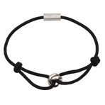 Trinity Rope Bracelet // Black