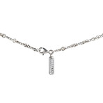 Sterling Twisted Cable Chain Necklace // Silver
