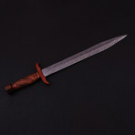 Damascus Celtic Sword // 9281