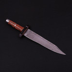 Damascus Bowie Knife // BK0293