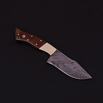 Damascus Skinner Knife // HK0321