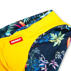 Swim Squared Tucano Reversible Swim Briefs // Yellow + Multicolor (M)