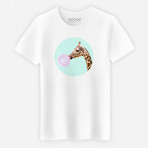 Giraffe T-Shirt // White (M)