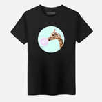 Giraffe T-Shirt // Black (XL)