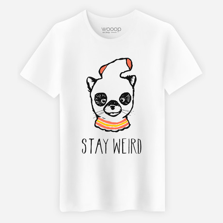 Stay Weird T-Shirt // White (S)