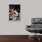 Girl With Pearl Earring Chillout Mood by Paste in Place (18"W x 26"H x 0.75"D)