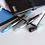Briolette Luminous Blue Pen (Fine)