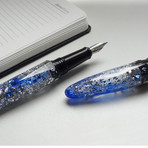 Briolette Blue Frost Pen (Fine)