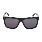 Unisex Morgan Sunglasses // Black + Gray