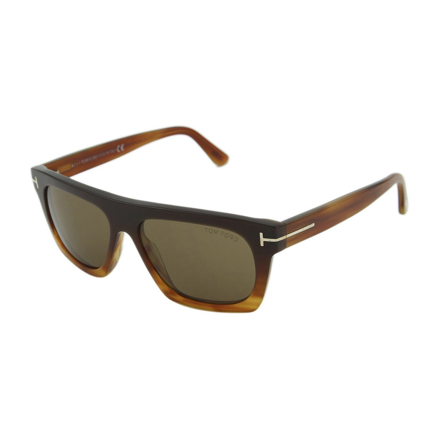 Erenesto Sunglasses // Brown Fade To Havana + Brown - Tom Ford - Touch ...