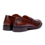 Goodyear Welted Penny Slip On Loafers // Brown (US: 8)