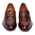 Goodyear Welted Penny Slip On Loafers // Brown (US: 13)