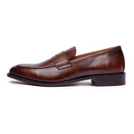 Goodyear Welted Penny Slip On Loafers // Brown (US: 9)
