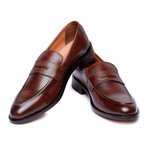 Goodyear Welted Penny Slip On Loafers // Brown (US: 11)