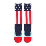 American Flag Athletic Socks // Red + White + Blue