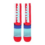 American Flag Athletic Socks // Red + White + Blue