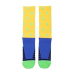 Polka Dot Athletic Socks // Yellow Multi
