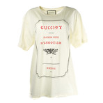 Men's Guccify Logo T-Shirt // Cream (L)