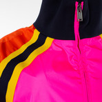 Men's Logo Nylon Jacket // Pink (Euro: 40)