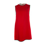 Women's Stretch Viscose Tunic Top // Red (US: 44)