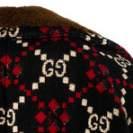 Women's Diamon Caban Coat // Red (US: 38)