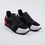 Arena Contrast Sneakers // Black Red (Euro: 41)