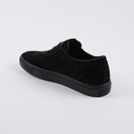 Leather Court Sneakers // Black Suede (Euro: 39)