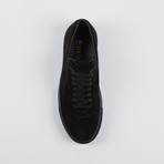 Leather Court Sneakers // Black Suede (Euro: 40)