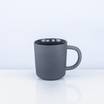 Tinge Porcelain Mug (Ash Gray)