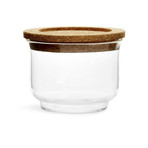 Nature Glass Jar + Cork Lid (Small)