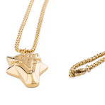 Ferus Pendant / Necklace (Gold)