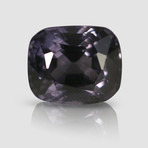 Silvery Violet Spinel // Rectangular Cushion Cut // 5.93 Carats